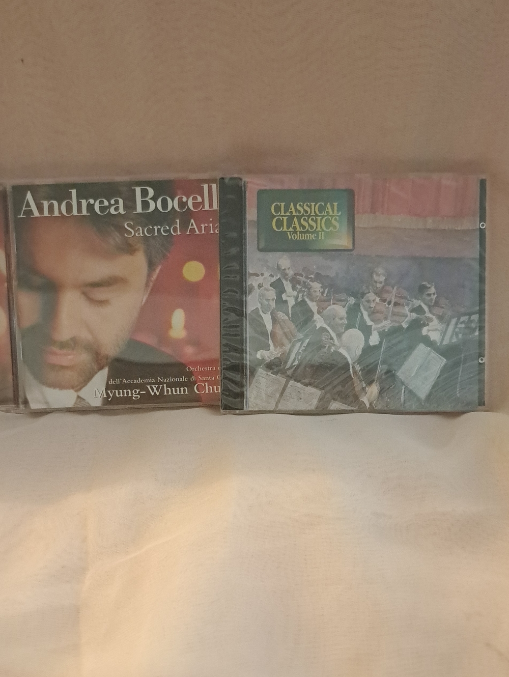 Sacred Arias CD - Pink Cover